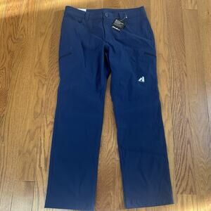 Eddie Bauer First Ascent Navy Blue Guide Pant Size Petite 10 NWT Hiking Outdoor